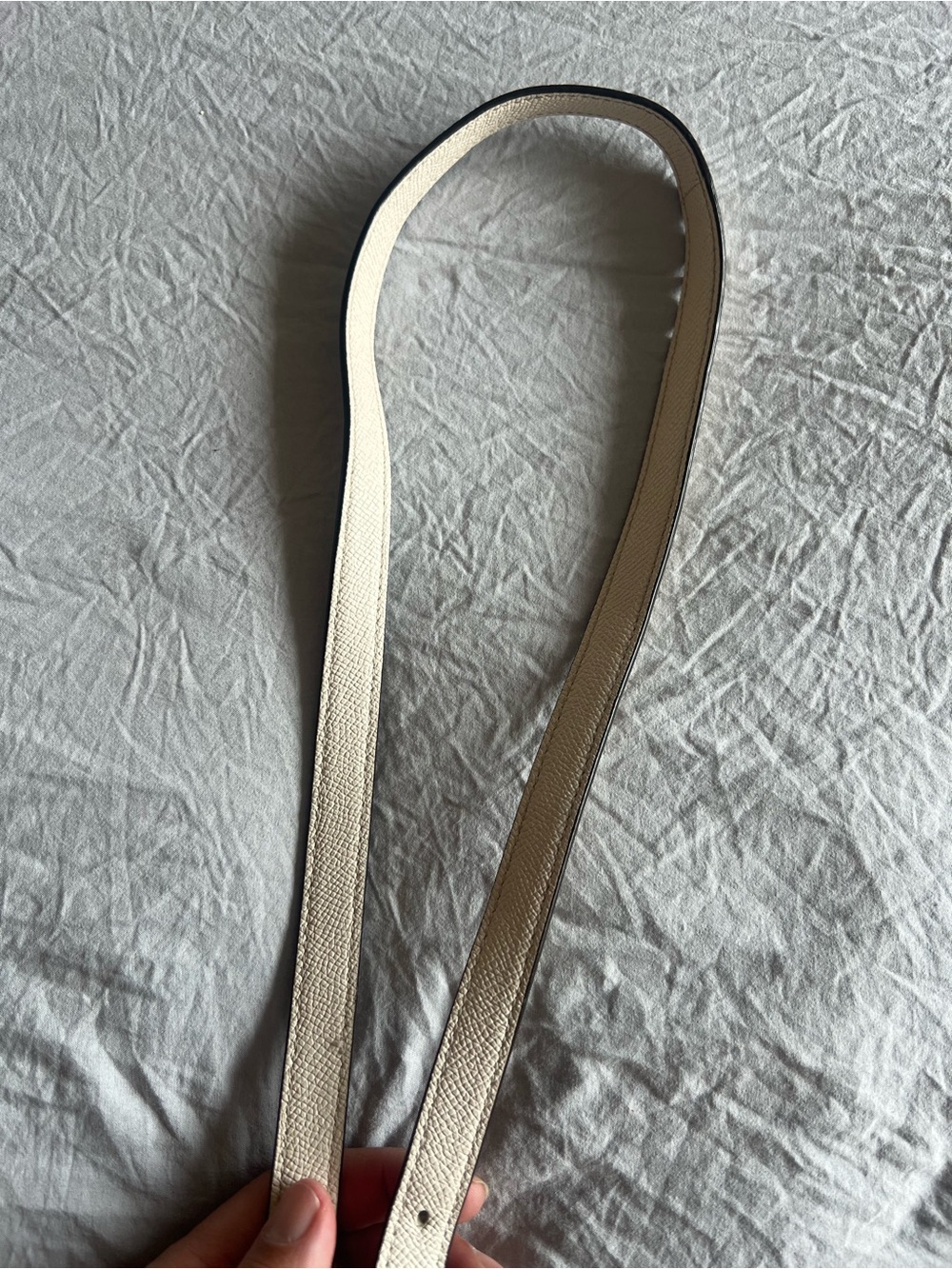 Coach Cream Leather Replacement Strap - Picture 4 of 11